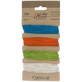 Hemp 100% Natural 0.5mm 10lb 4x41.9ft Bright Colours