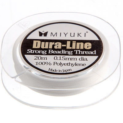 Miyuki Dura-Line 20m Crystal Clear 0.15mm
