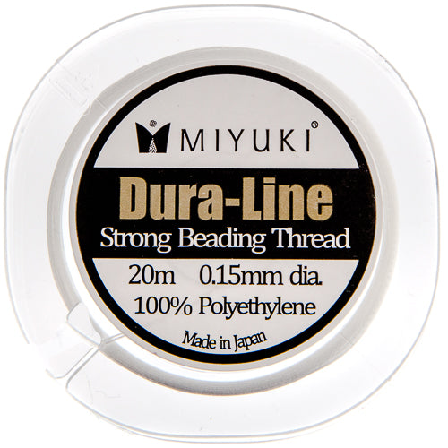 Miyuki Dura-Line 20m Crystal Clear 0.15mm