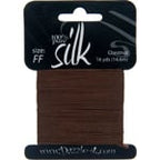 Dazzle-It Silk Bead Thread FF (12.8lbs) Chestnut 16yds