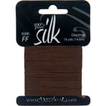 Dazzle-It Silk Bead Thread FF (12.8lbs) Chestnut 16yds