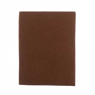 GoodFelt Beading Foundation 1.5mm 8.5x11in 1pcs Dark Brown