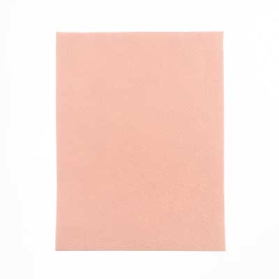 GoodFelt Beading Foundation 1.5mm 8.5x11in 1pcs Light Pink