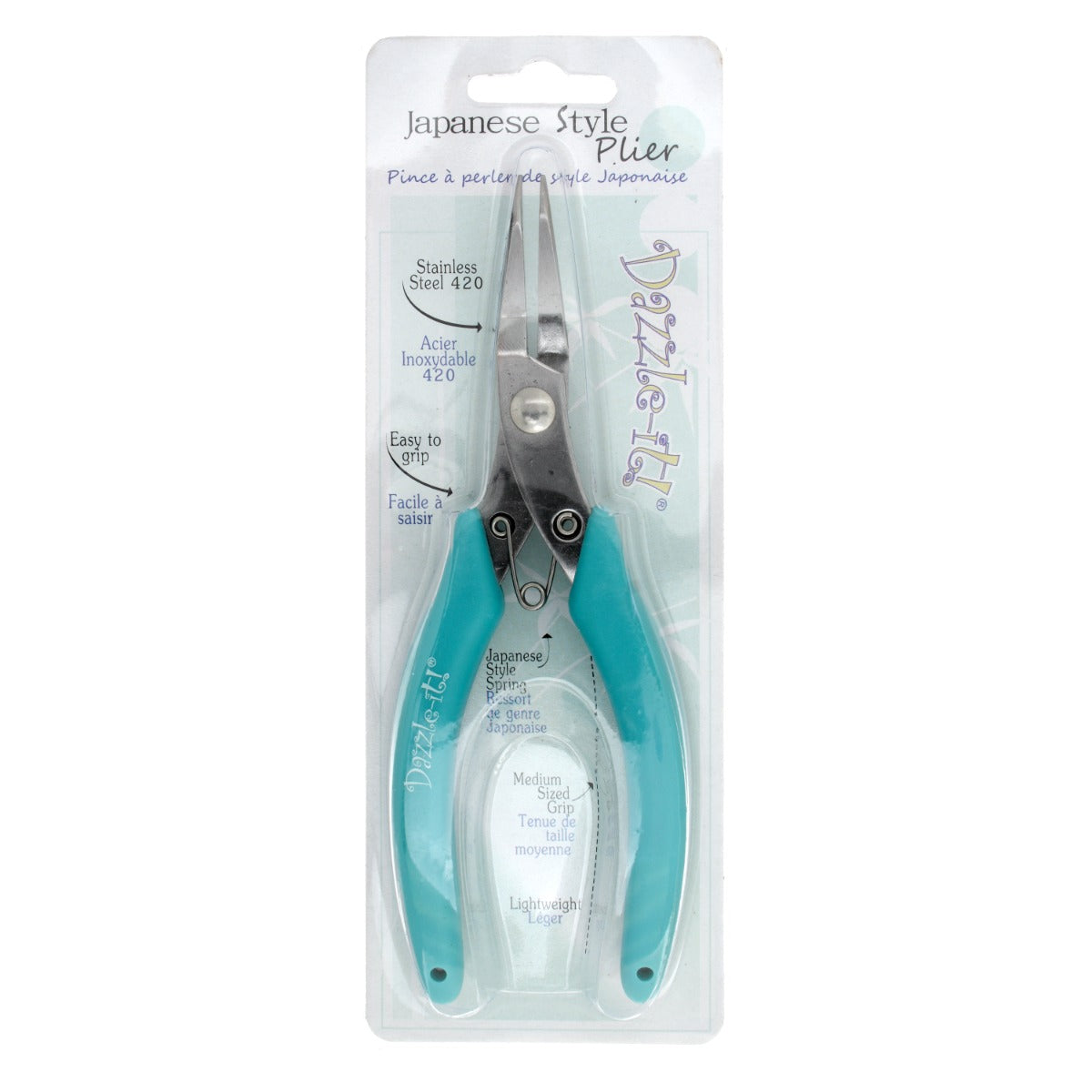 Dazzle-It Japanese Style Pliers 5.5inch Long Nose