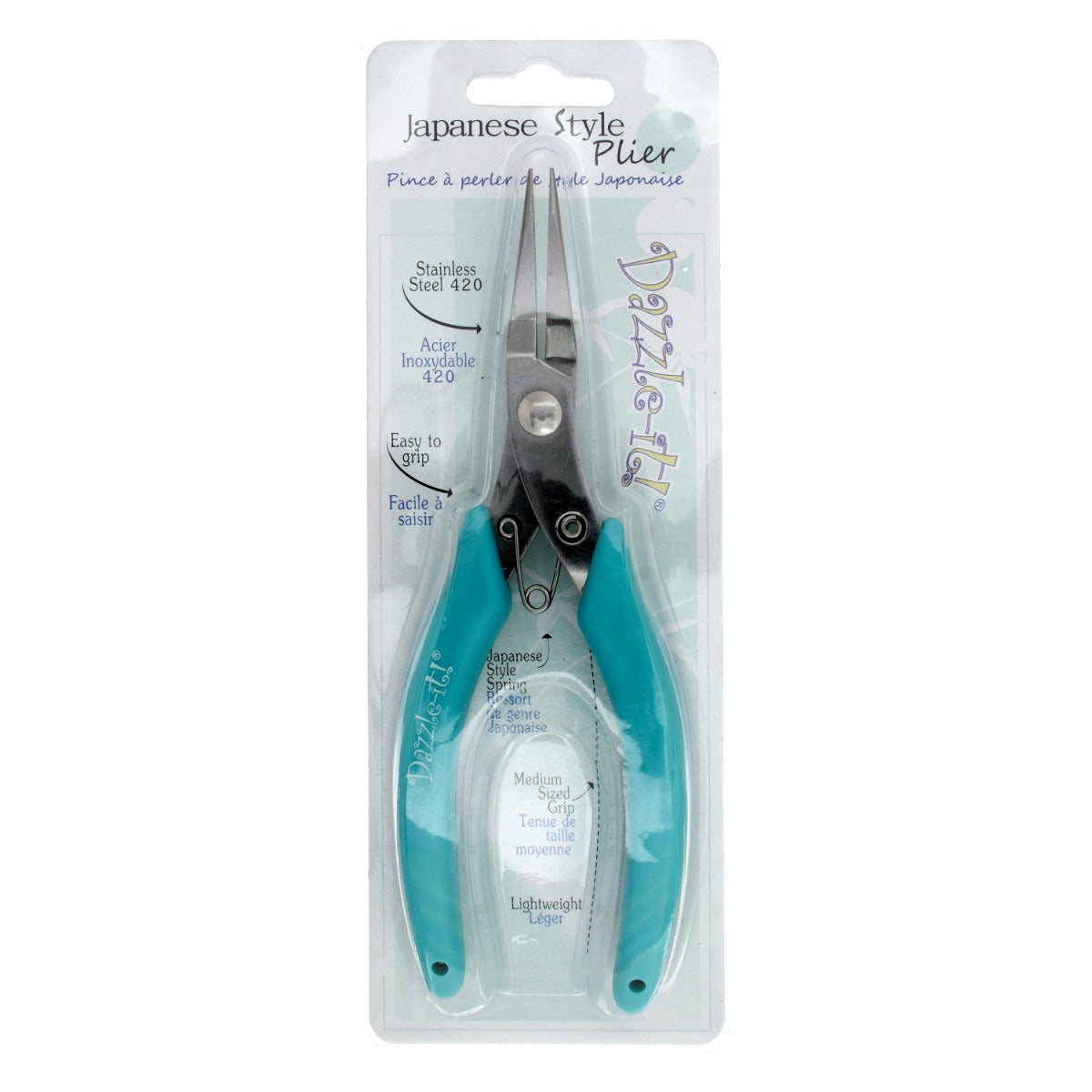 Dazzle-It Japanese Style Pliers 5.5inch Flat Nose