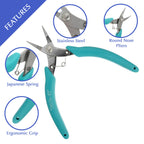 Dazzle-It Japanese Style Plier 5inch Round Nose