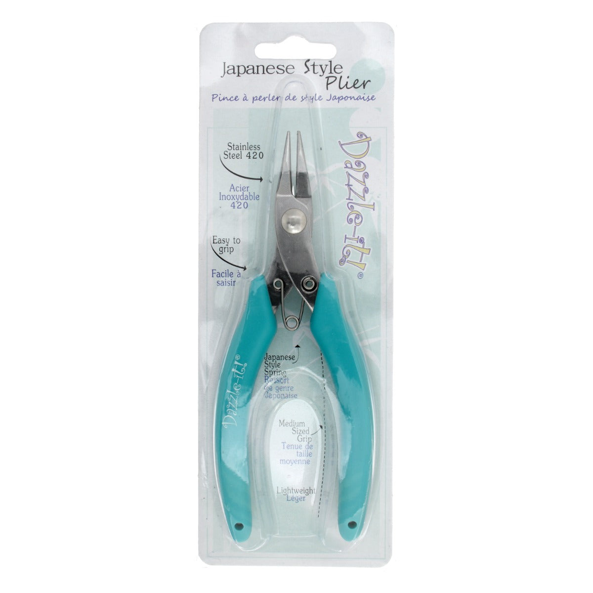 Dazzle-It Japanese Style Plier 5inch Round Nose