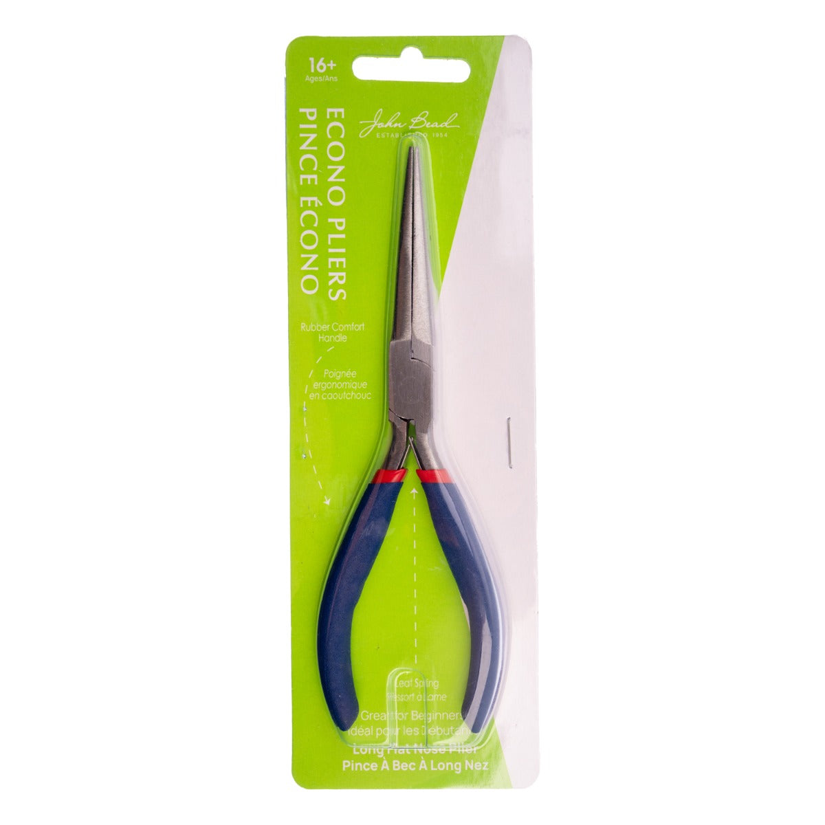 John Bead Econo Pliers Long Flat Nose