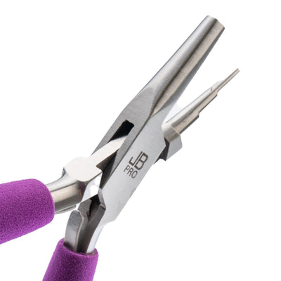 JB PRO PLIER DELUXE CHAIN NOSE V 3 STEP - LARGE