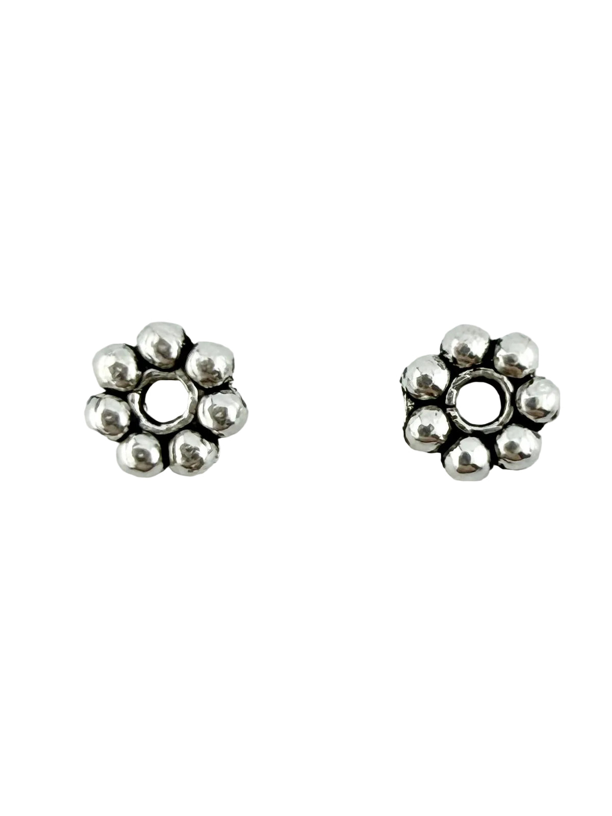 1.5x 5mm Daisy Spacer Rhodium