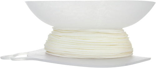 Lovely Knots/Knotting Cord 1mm 50yard Bobbin White