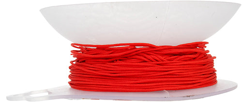 Lovely Knots/Knotting Cord 1mm 50yard Bobbin Red