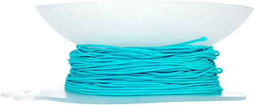 Lovely Knots/Knotting Cord 1mm 50yard Bobbin Light Blue