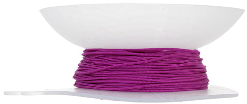 Lovely Knots/Knotting Cord 1mm 50yard Bobbin Purple