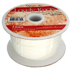 Lovely Knots/Knotting Cord 1mm 180yds White
