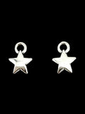 12mm Star Charm Rhodium
