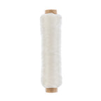 Gudebrod Sinew Bobbin 60ft (20yd) White 5ply