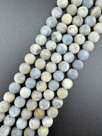 Matte Labradorite Beads Available in 6mm, 8mm Sizes