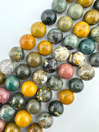 Ocean Jasper Beads Available in 4mm, 6mm, 8mm Sizes