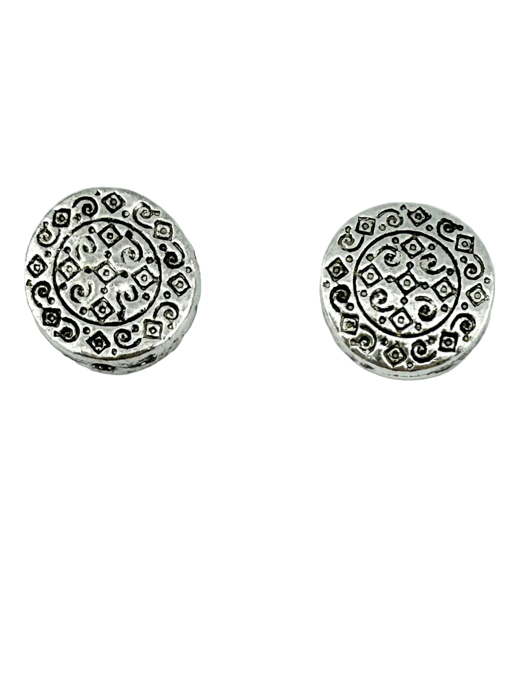 12x4mm Spacer Disk Rhodium