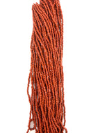 11/0 Sheen Chartlotte 2-Cut Opaque Burnt Rust Hank