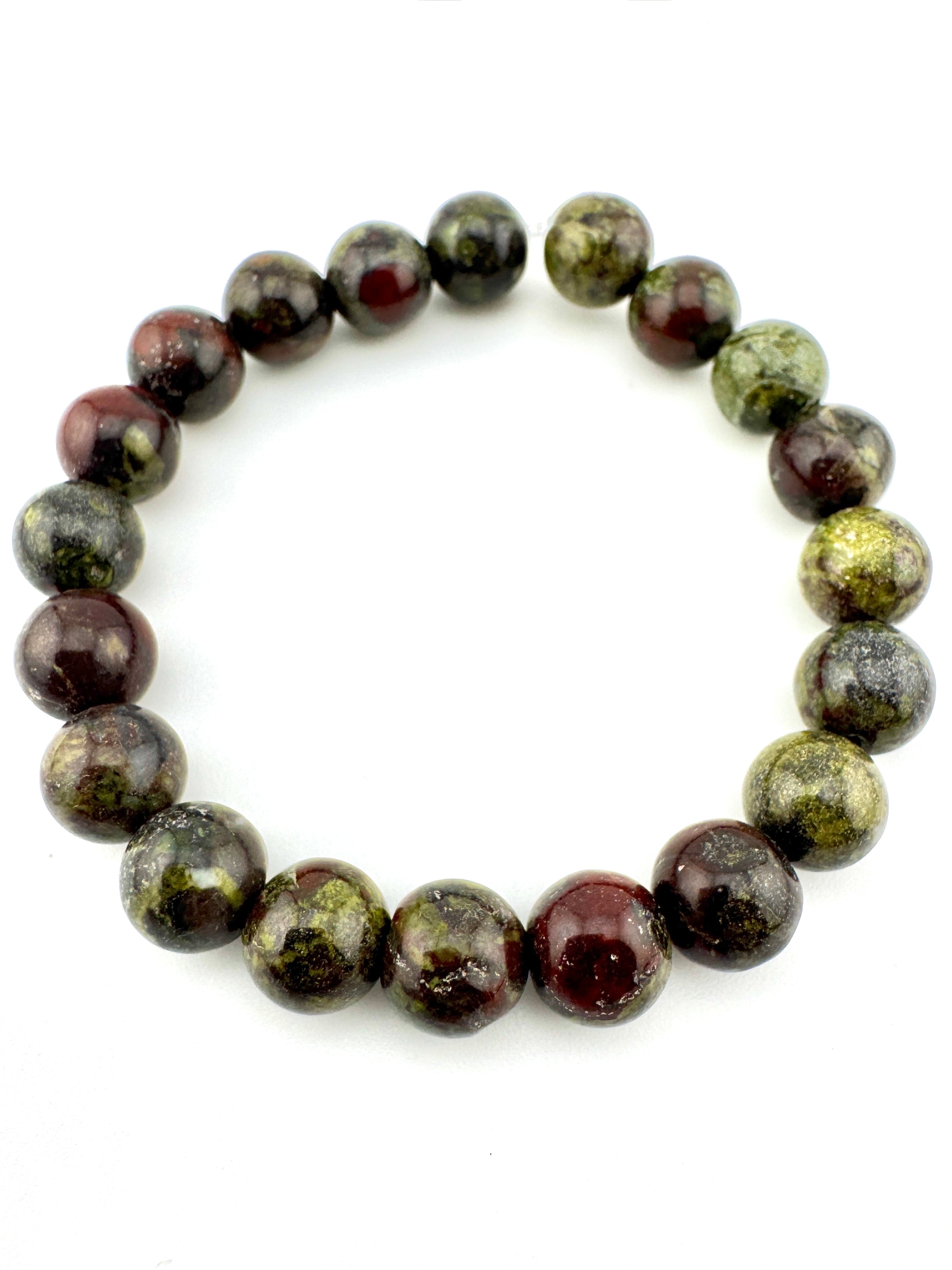 Dragon Blood Stone Beads Available in 6mm, 8mm Sizes