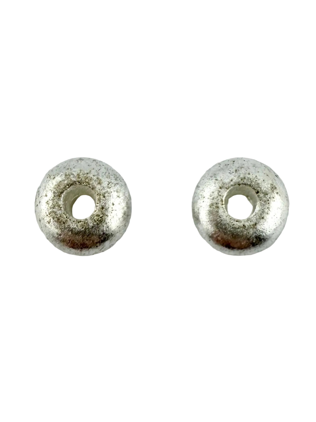 3x6mm Matte Finish Spacer Disk Silver