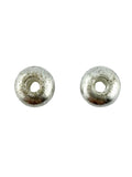 3x6mm Matte Finish Spacer Disk Silver