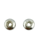 3x6mm Matte Finish Spacer Disk Silver