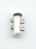 16.5mm Column Magnetic Claps Silver