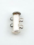 16.5mm Column Magnetic Claps Silver