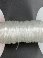 TBS Korean Elastic Cord Available in 0.8mm and 1.0mm Clear 25 yard Roll