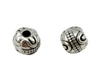 6.5x7mm Spacer Bead Rhodium