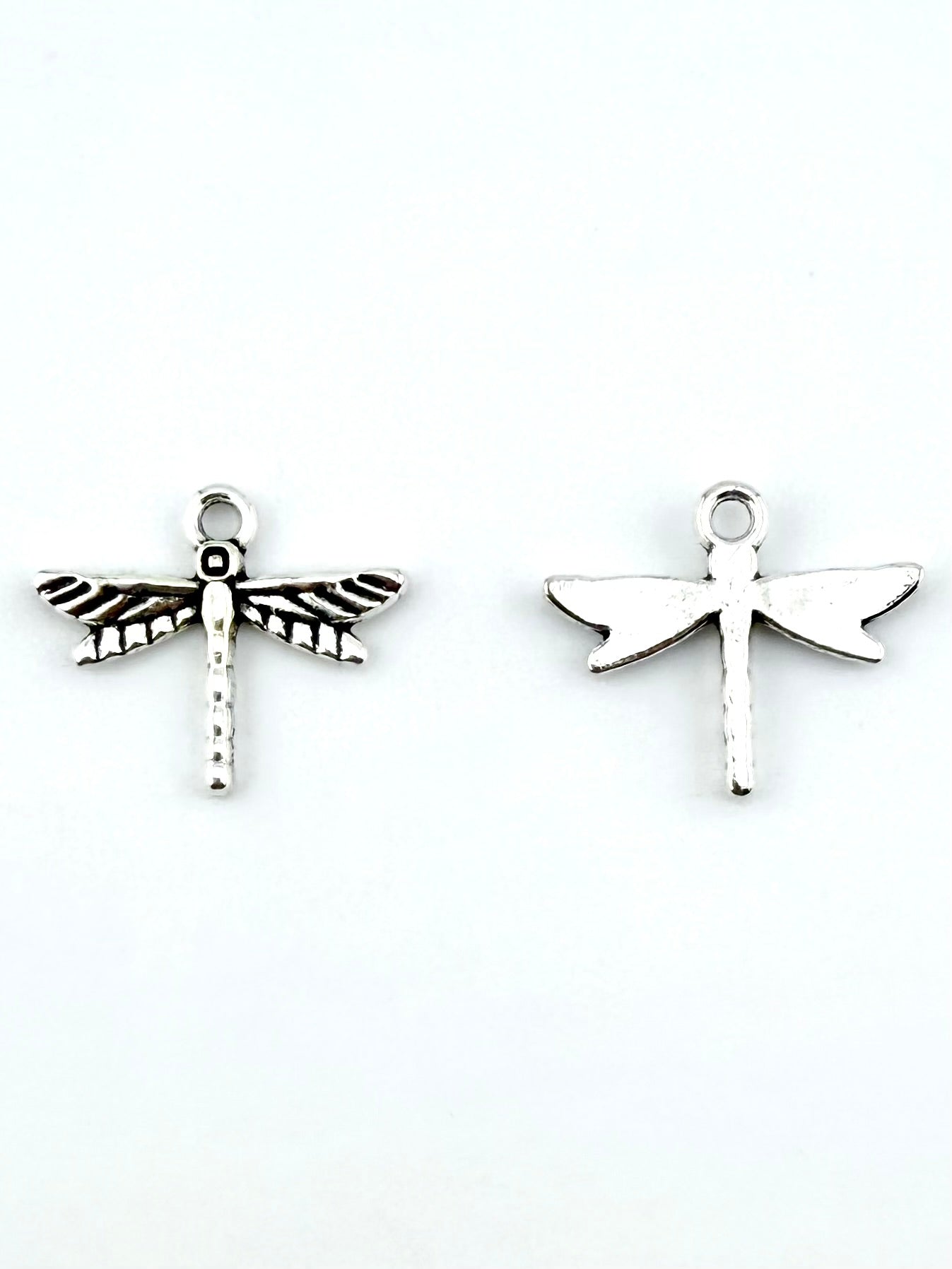 16mm Dragron Fly Charm Rhodium