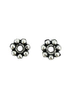 1.5x6mm Daisy Spacer Rhodium