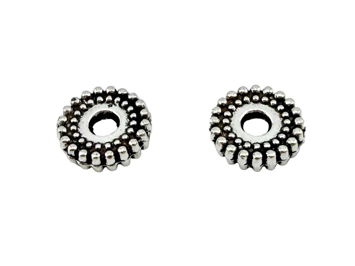 1.8x7.5mm Spacer Disk Rhodium