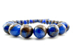 Suspeded Copper Dark Blue Beads Available in 6mm, 8mm Sizes