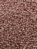Mino Seed Beads 11/0 Metallic Rose Gold