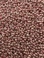 Mino Seed Beads 11/0 Metallic Rose Gold
