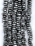 3x9mm Hematite Chips