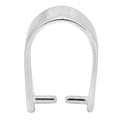 925 Sterling Silver Pinch bail, 13mm