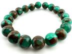 Suspended Copper Green Beads Available in 6mm, 8mm Sizes