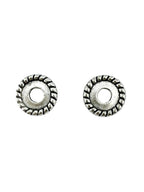 2x10mm Spacer Disk Rhodium