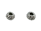 4x6mm Spacer Bead Rhodium
