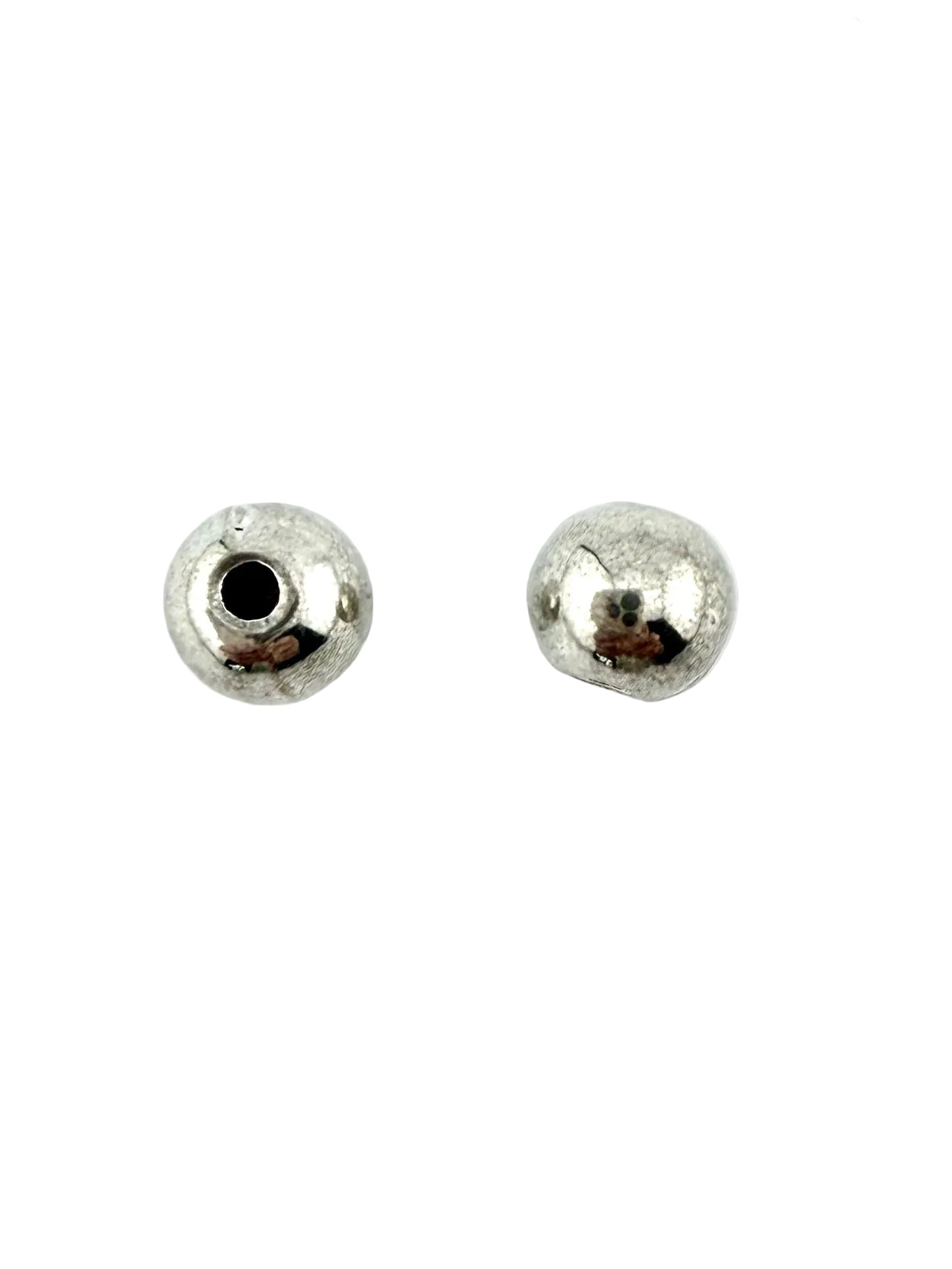 6mm Spacer Bead Rhodium