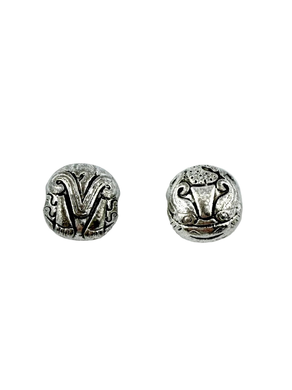 8.5x7mm Spacer Bead Rhodium