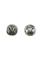 8.5x7mm Spacer Bead Rhodium