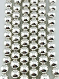 8mm Round Hematite Beads Silver