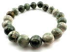 Green Wood Grain Beads Available in 6mm, 8mm Sizes
