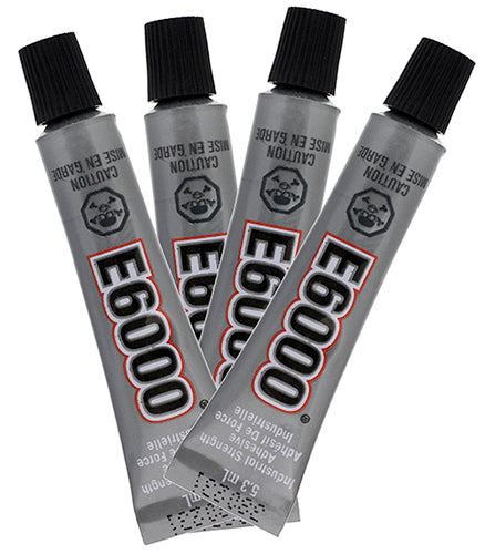 Glue E-6000 Clear Mini 5.3ml Tubes